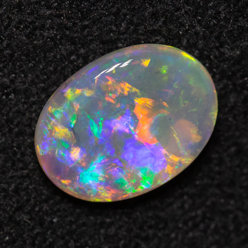 0.77 ct crystal opal 8.1x6.1x2.6mm - Image 2