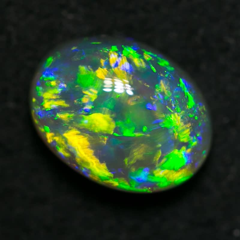 0.77 ct gem crystal opal 7x5x3mm - Image 2