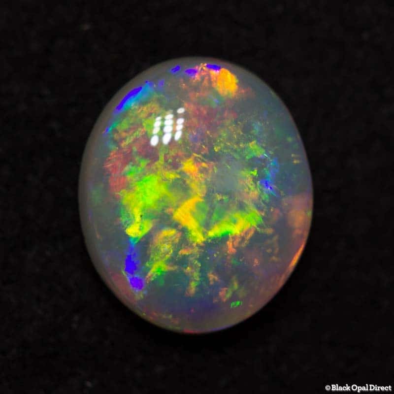 0.77 ct gem crystal opal 7x6x3mm - Image 4
