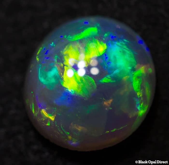 0.78 ct crystal gem opal 7x6.5x3mm - Image 3