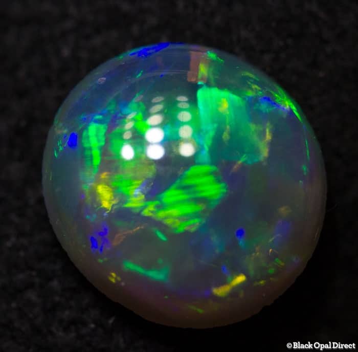 0.78 ct crystal gem opal 7x6.5x3mm - Image 4