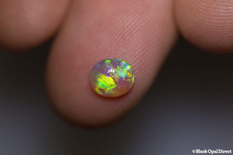 0.78 ct crystal opal 7x6x3mm - Image 3