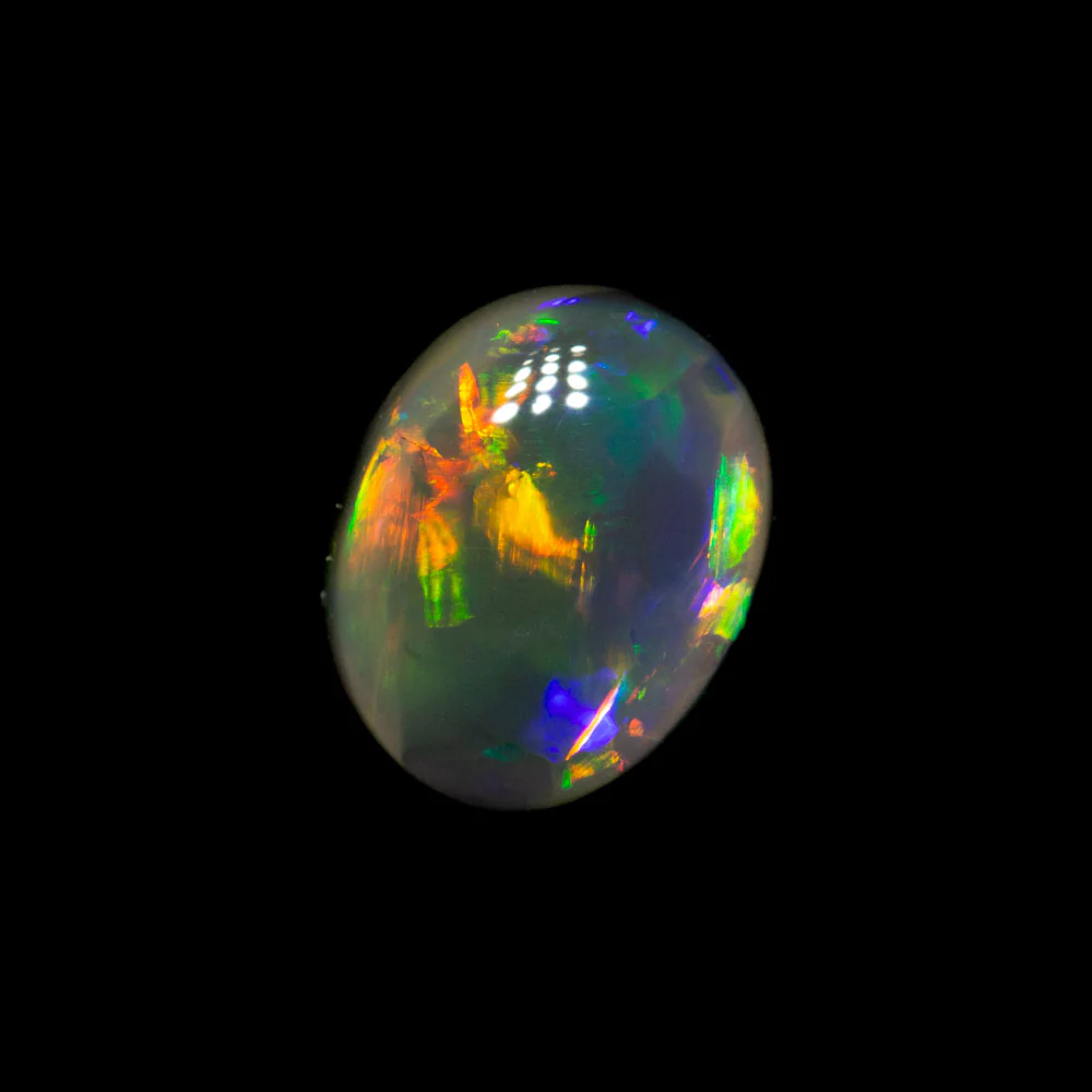 0.78 ct dark opal 7x5.6x3mm - Image 3