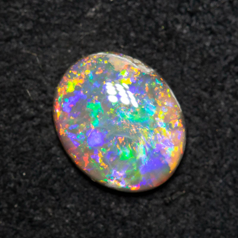 0.79 ct crystal opal 7.7x6.3x2.6mm - Image 3