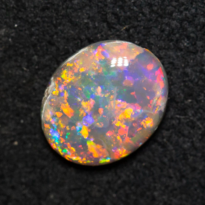0.79 ct crystal opal 7.7x6.3x2.6mm - Image 4