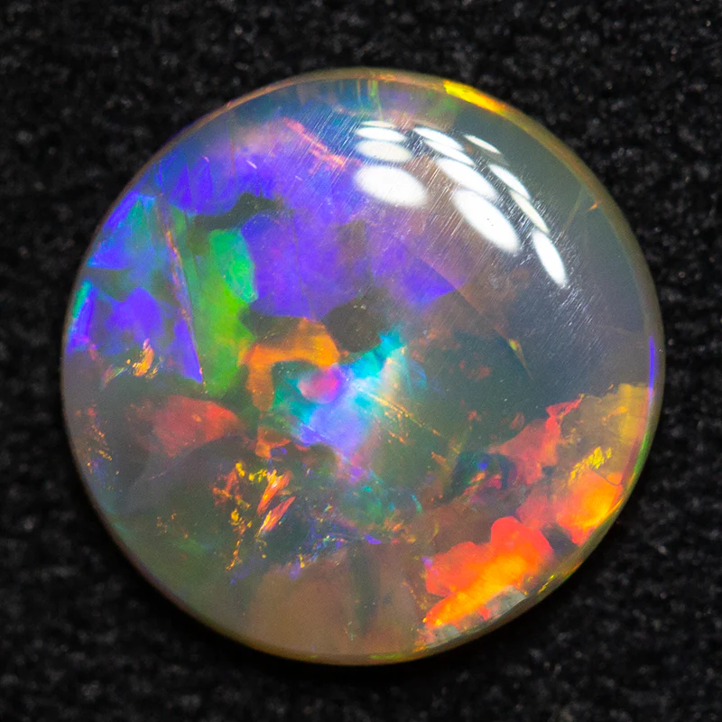 0.80 ct crystal opal 7.9x7.7x1.9mm - Image 2
