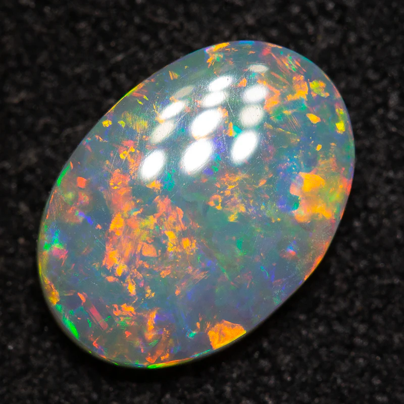 0.80 ct crystal opal 8.5x6x2.3mm - Image 3