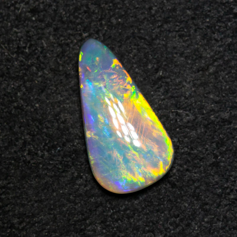 0.80 ct dark opal 10.1x5.5x2.7mm - Image 2