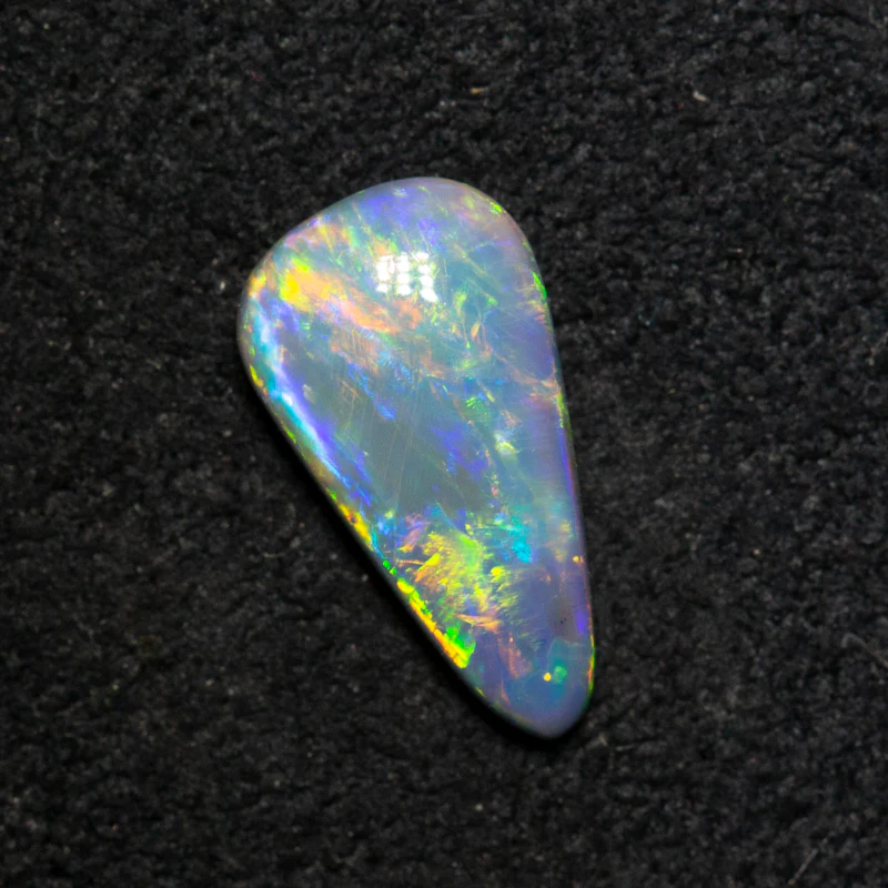 0.80 ct dark opal 10.1x5.5x2.7mm - Image 3