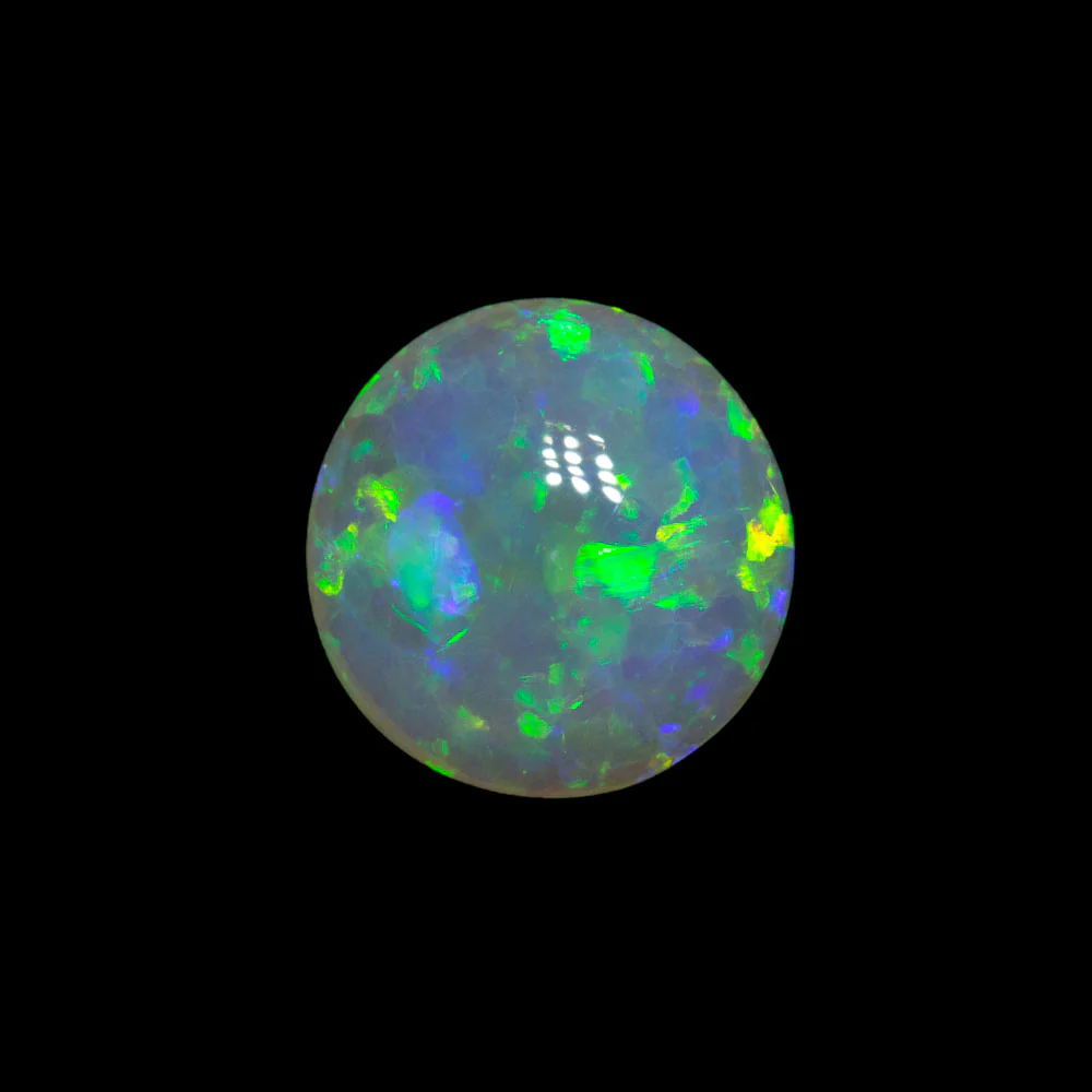 0.81 ct crystal opal 7.5x7.3x2.5mm - Image 2