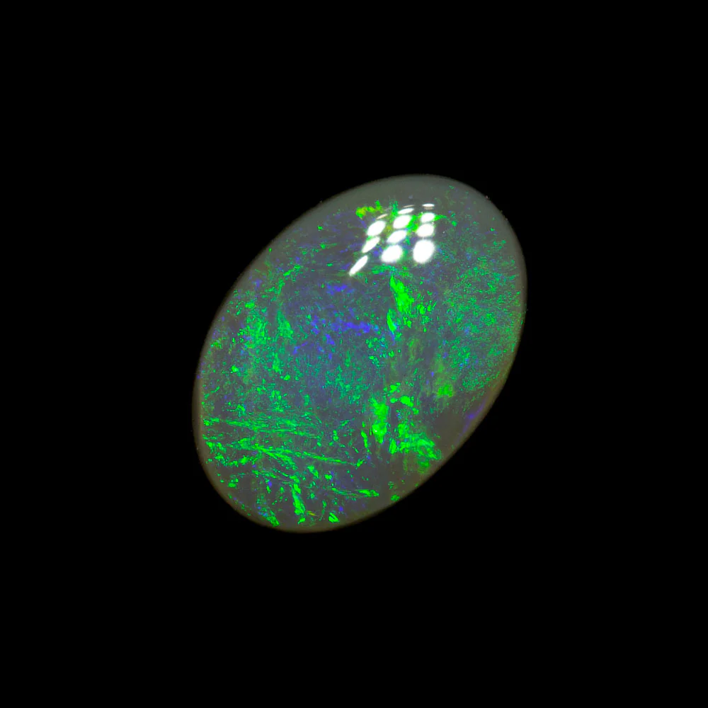 0.81 ct dark opal 8.5x6x2.4mm - Image 2