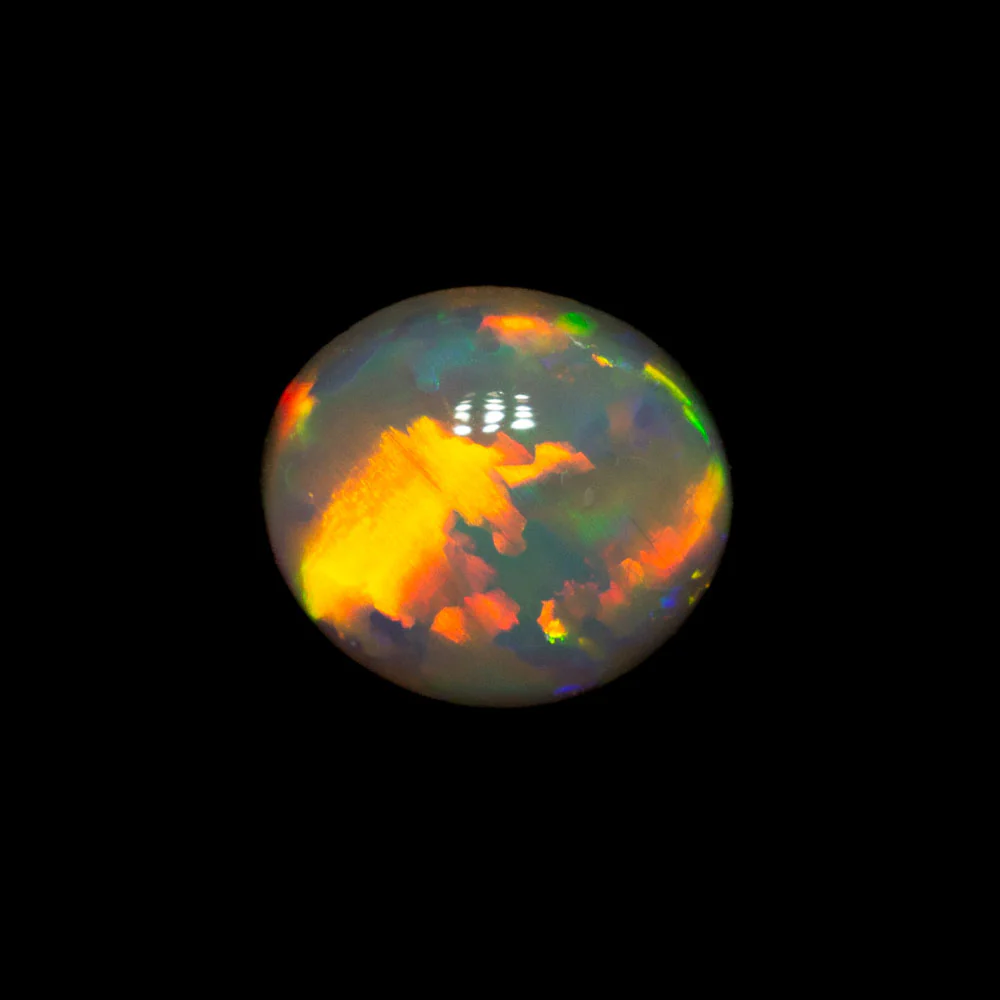 0.81 ct dark opal 8x5.9x2.9mm - Image 2