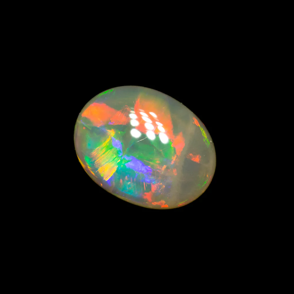 0.82 ct crystal opal 8x6.2x2.6mm - Image 2