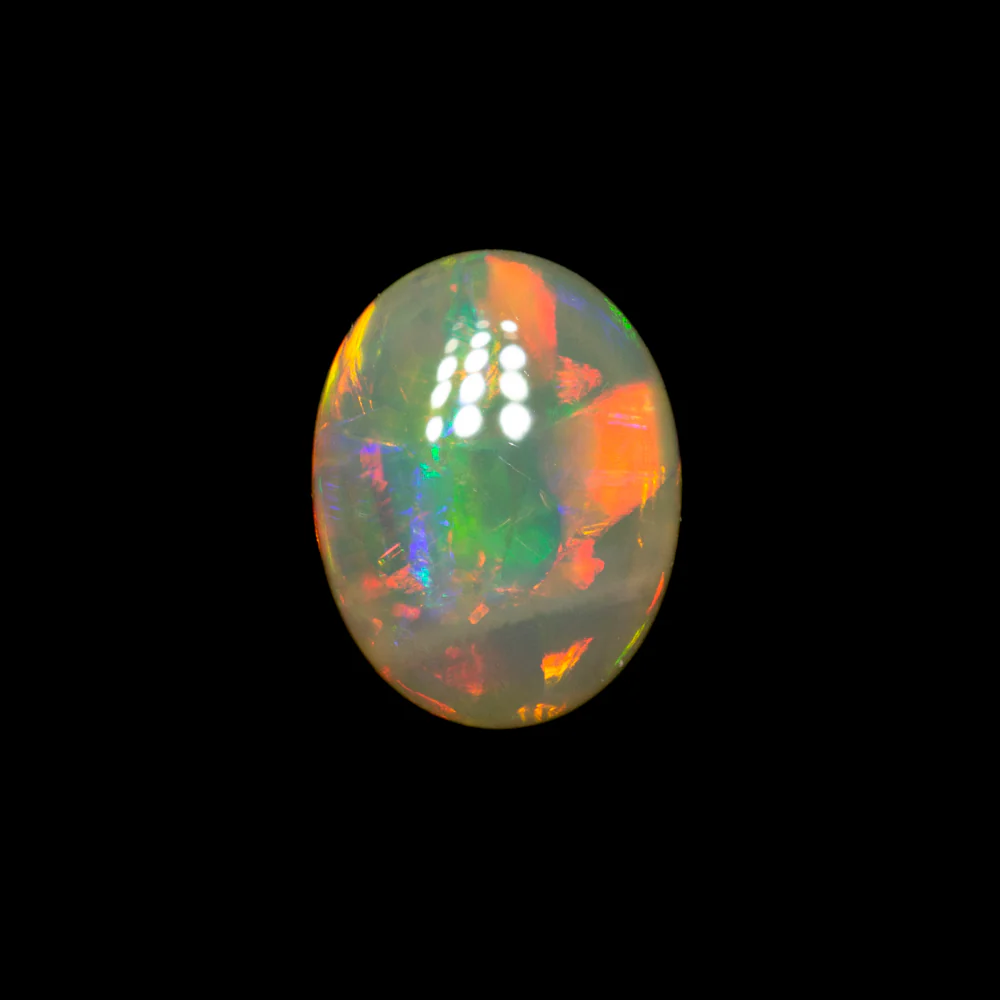 0.82 ct crystal opal 8x6.2x2.6mm - Image 3