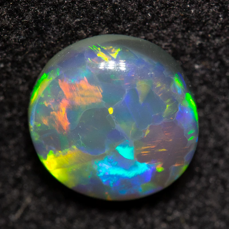 0.82 ct dark opal 6.4x6.2x3.2mm - Image 2