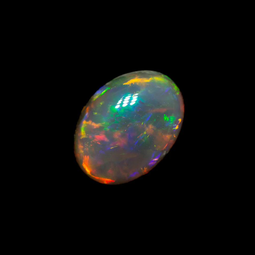 0.83 ct crystal opal 7x5.1x3.6mm - Image 2