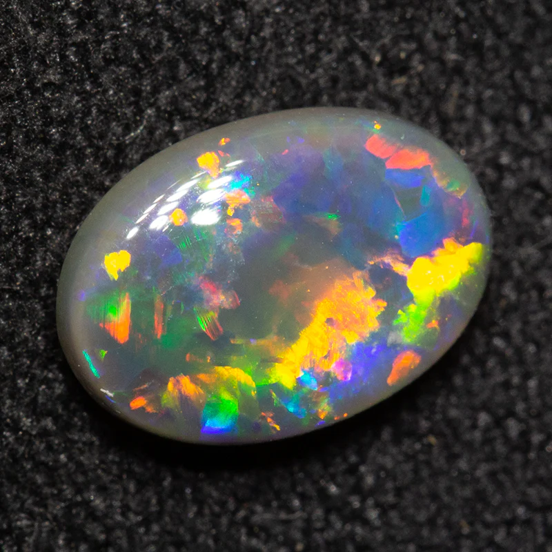 0.83 ct dark opal 8.1x5.7x2.9mm - Image 4