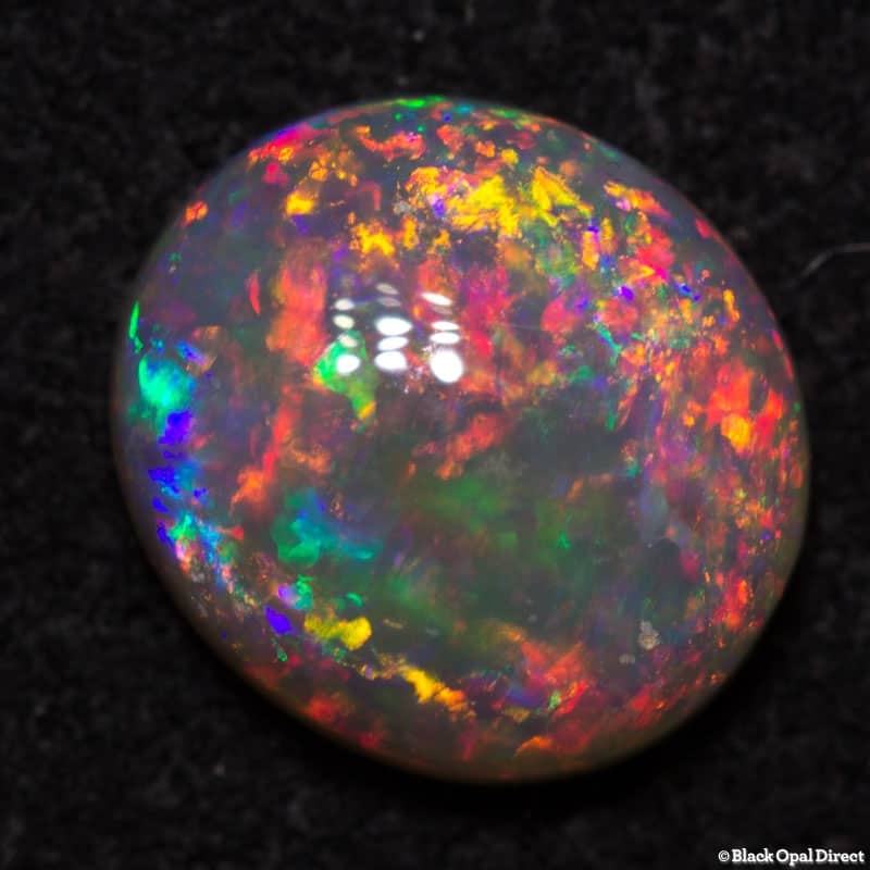 0.83 ct gem crystal opal 7x6.5x3mm - Image 3