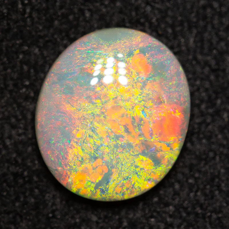 0.84 ct crystal opal 7.6x6.6x2.6mm - Image 2