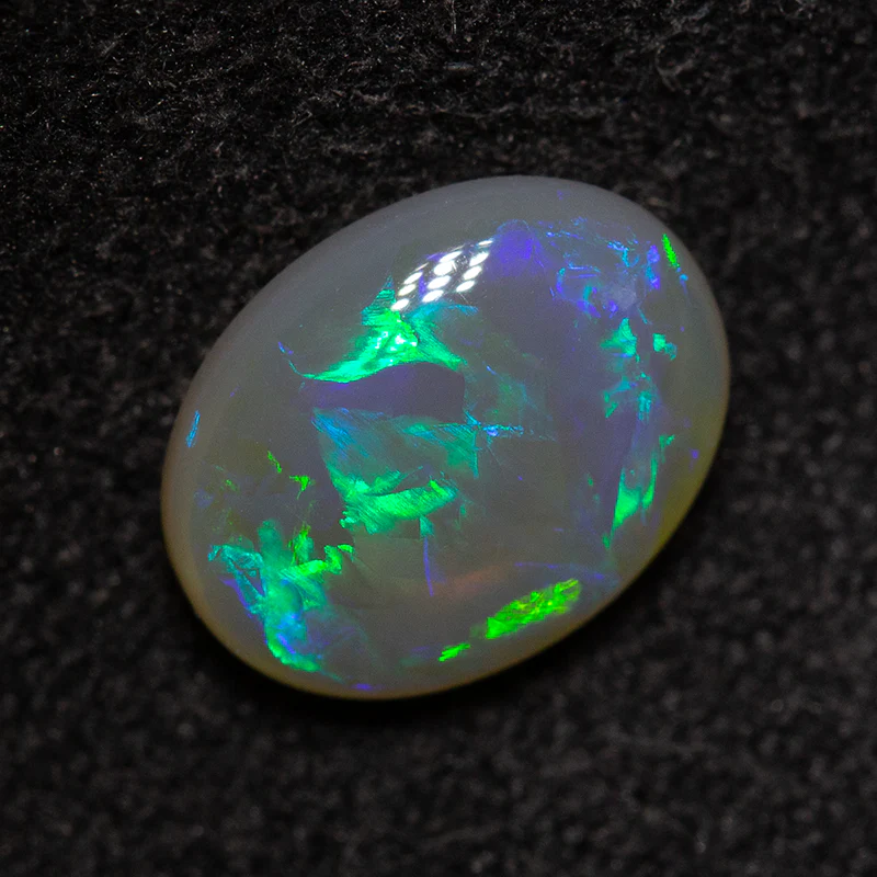 0.85 ct crystal opal 7.8x6.1x2.9mm - Image 3