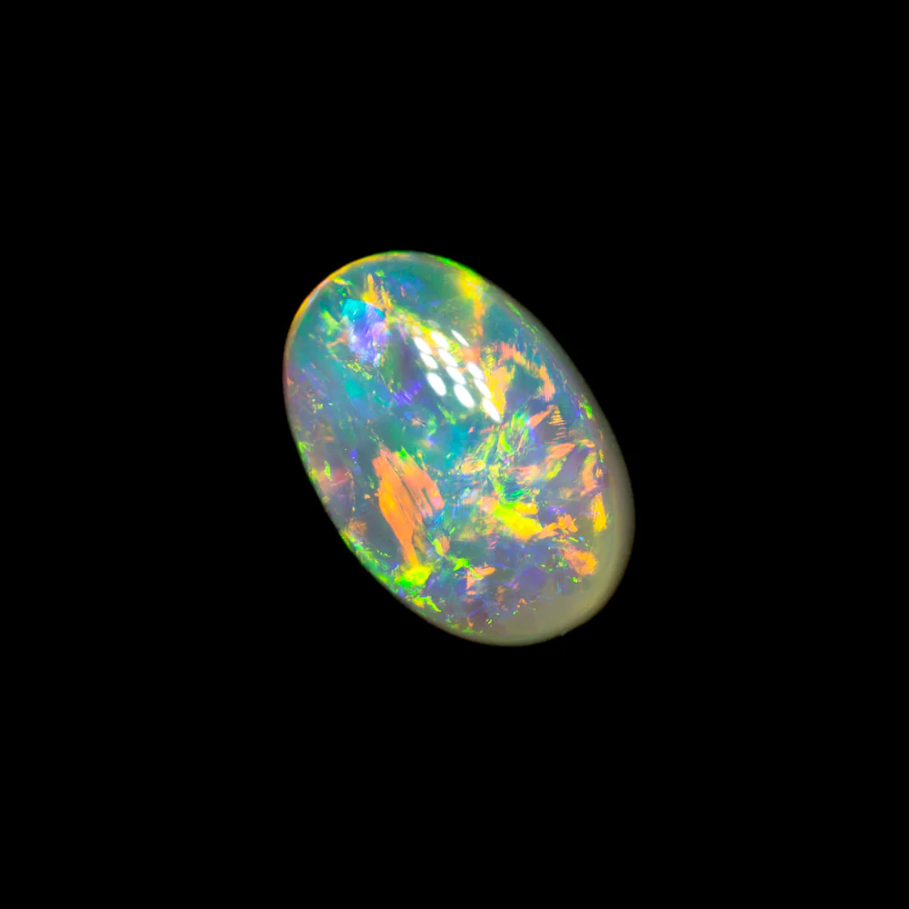 0.86 ct crystal opal 7.6x5.1x3.3mm - Image 2