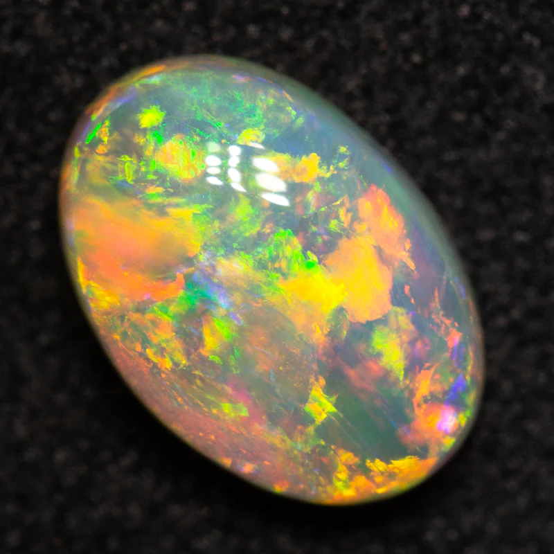 0.86 ct crystal opal 7.8x5.4x3.2mm - Image 2