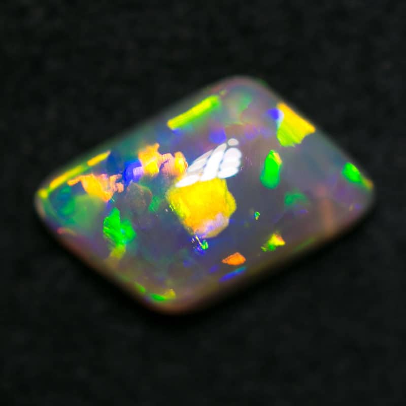 0.86 ct parallelogram opal 7x5x3mm - Image 2