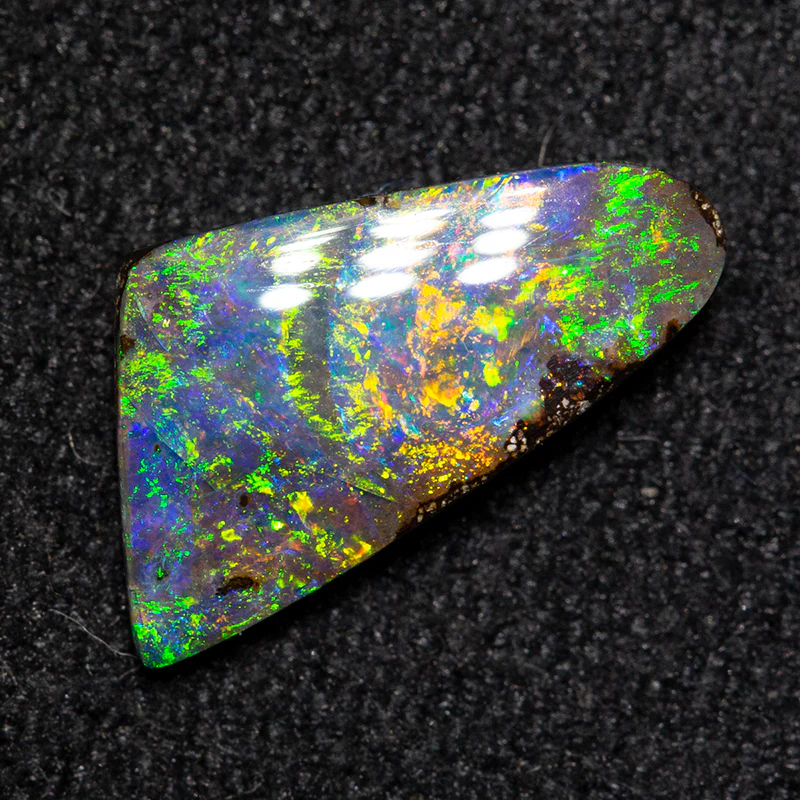 0.87 ct boulder opal 9.9x5.7x2.1mm - Image 2