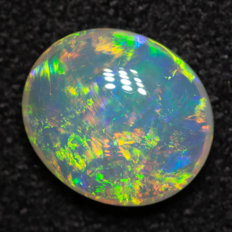 0.87 ct crystal opal 7.5x6.5x2.9mm - Image 2