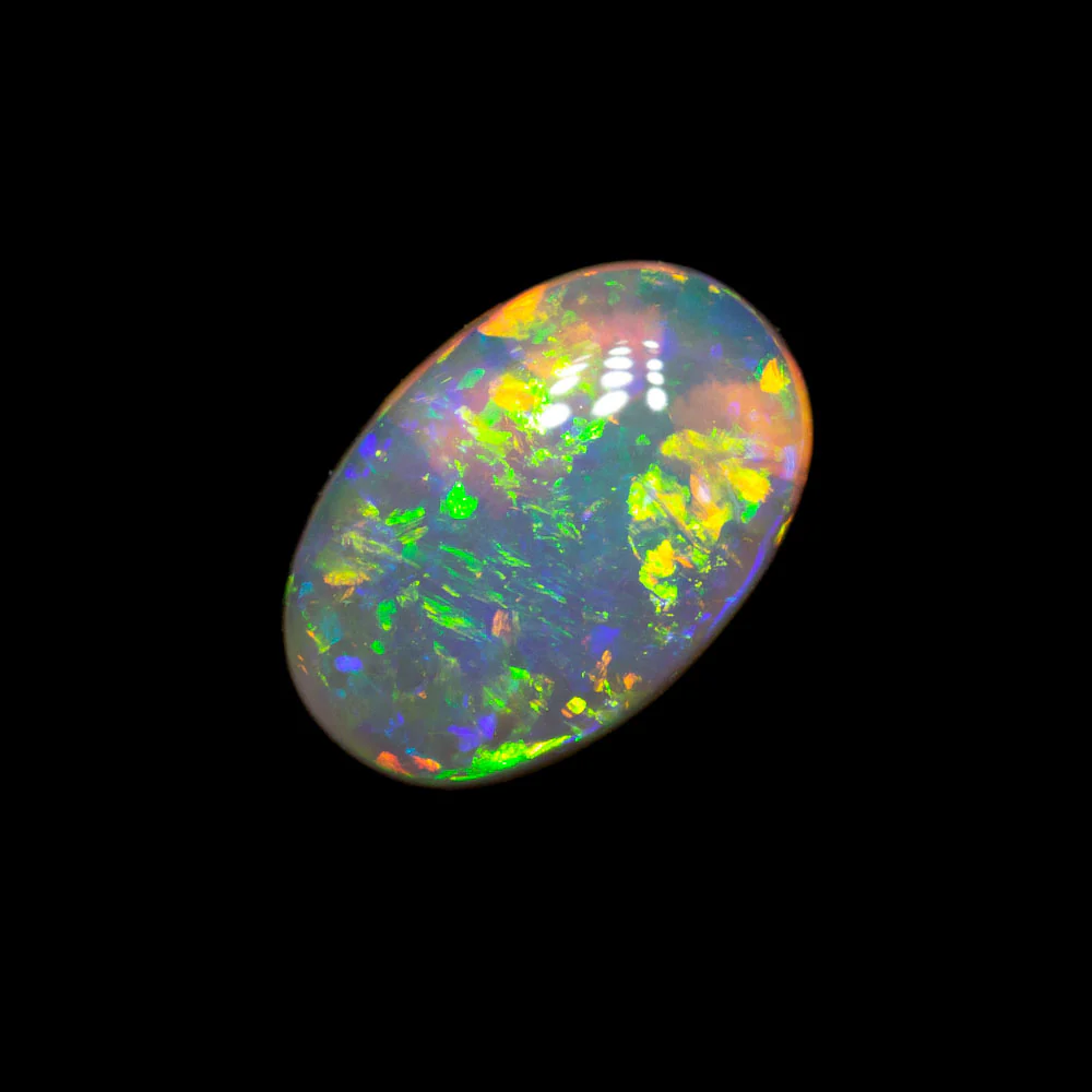 0.87 ct crystal opal 8.3x5.6x2.6mm - Image 2