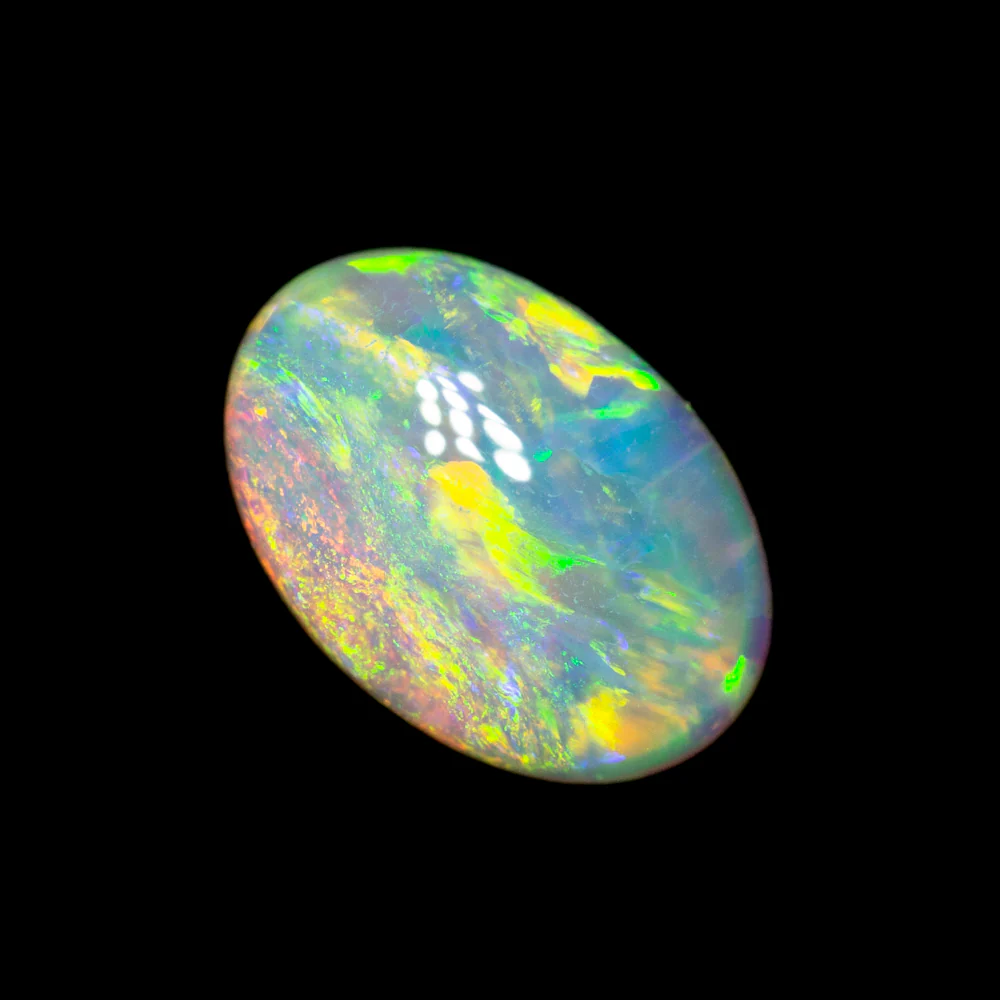 0.87 ct crystal opal 8.3x5.7x2.7mm - Image 2