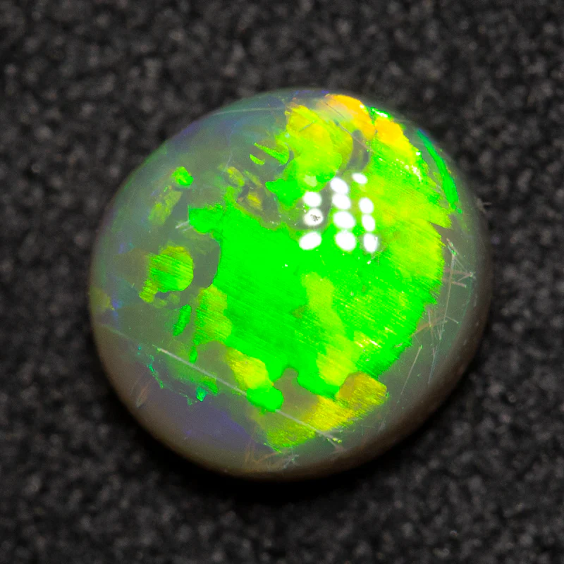 0.87 ct dark opal 6.7x6.2x3.4mm - Image 3