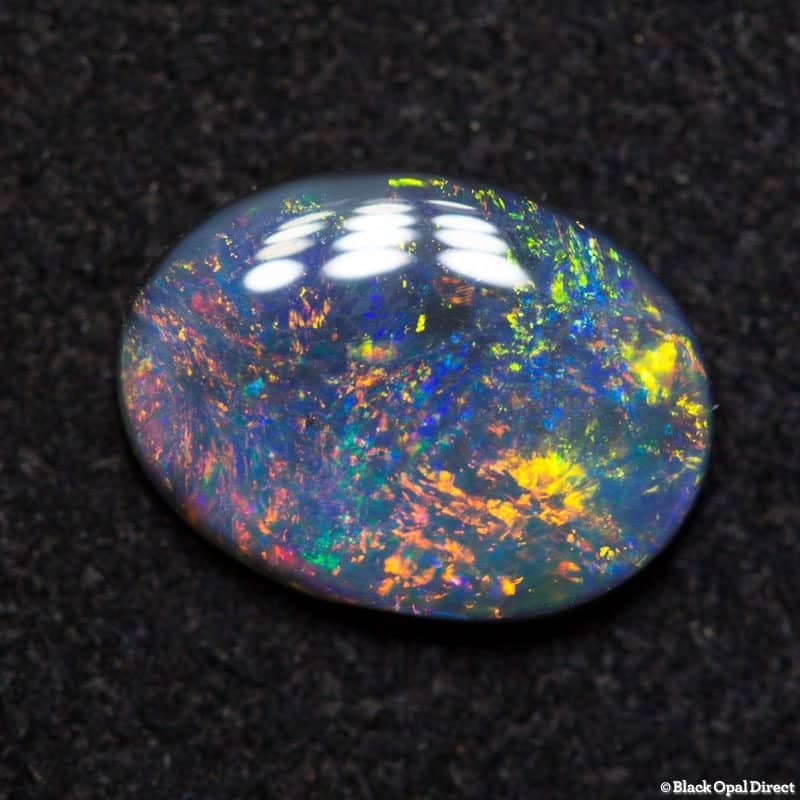 0.89 ct dark opal 8.5x6x2mm - Image 3