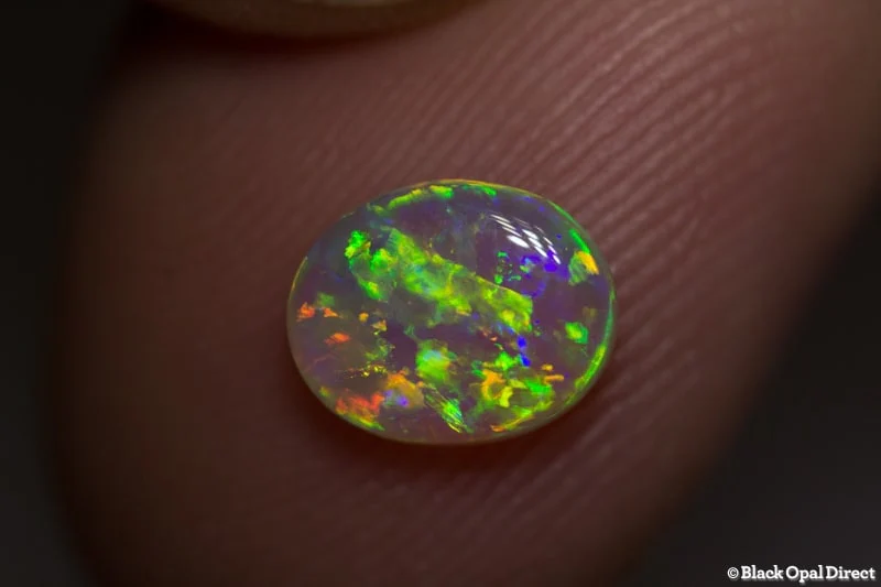 0.90 ct crystal opal 8x6.5x2mm - Image 2