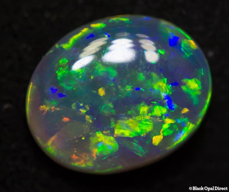 0.90 ct crystal opal 8x6.5x2mm - Image 3
