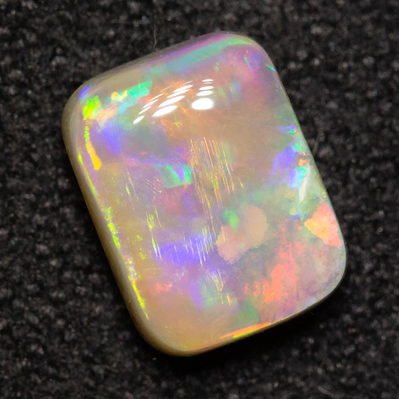 0.90 ct dark opal 6.8x5.2x2.9mm - Image 3