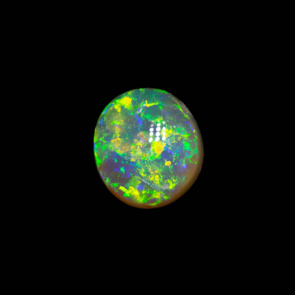 0.91 ct crystal opal 6.5x5.9x3.8mm - Image 2