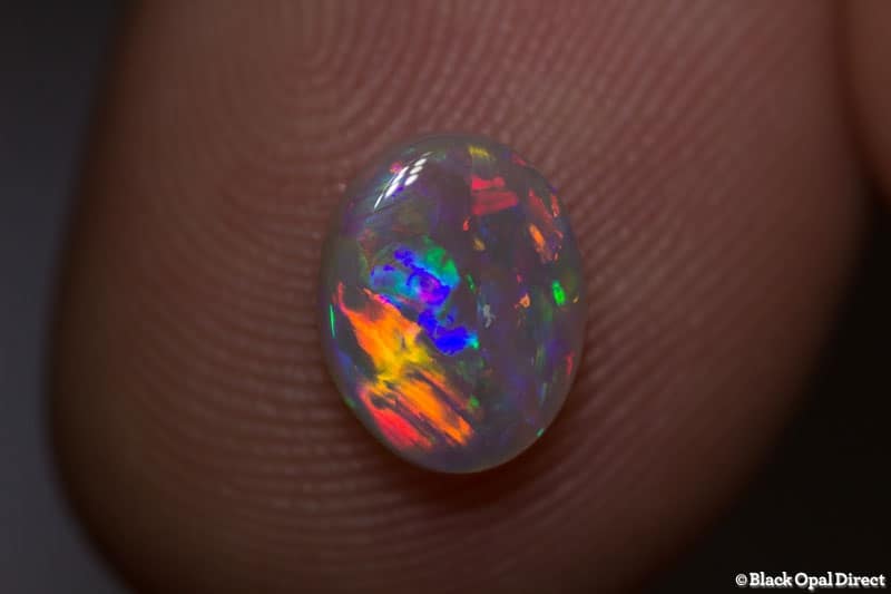 0.91 ct crystal opal 8x6.5x2mm - Image 2