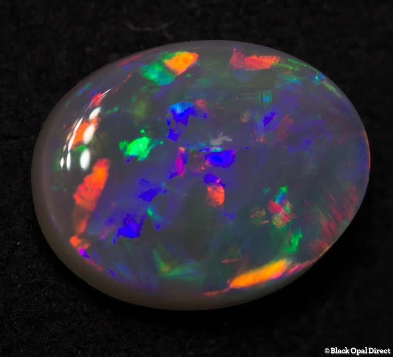 0.91 ct crystal opal 8x6.5x2mm - Image 3