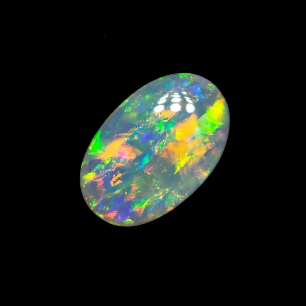 0.91 ct crystal opal 9.7x6.3x2.2mm - Image 2