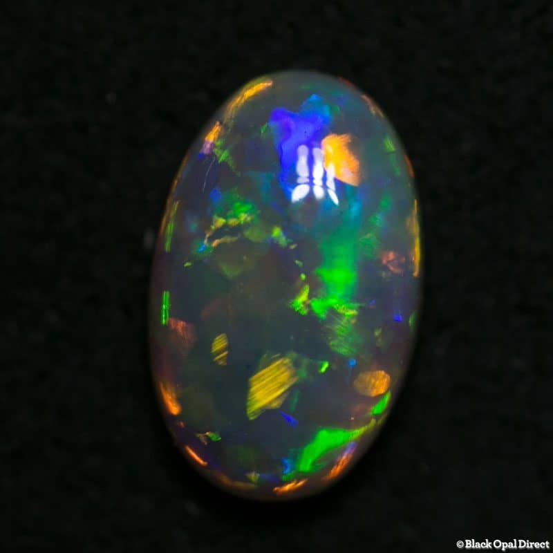 0.91 ct gem crystal opal 8.5x5x3mm - Image 4