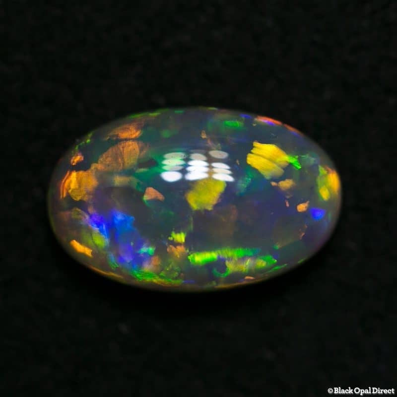 0.91 ct gem crystal opal 8.5x5x3mm - Image 5