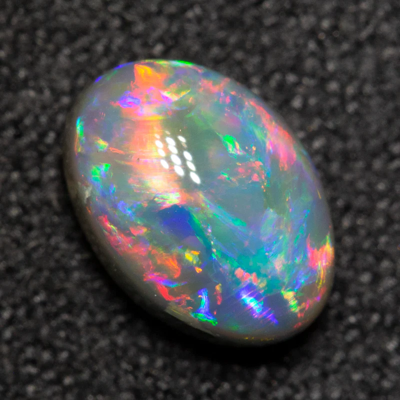 0.91 ct gem dark opal 7.x5.4x3.5mm - Image 2