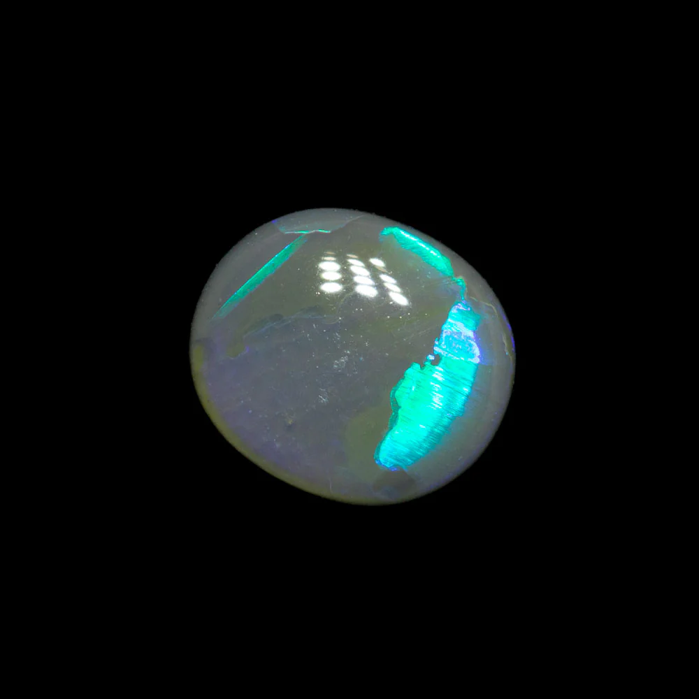 0.92 ct dark opal 7.2x6.2x3mm - Image 2