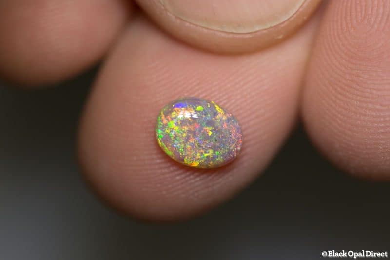 0.93 ct crystal opal 8x6x2mm - Image 2
