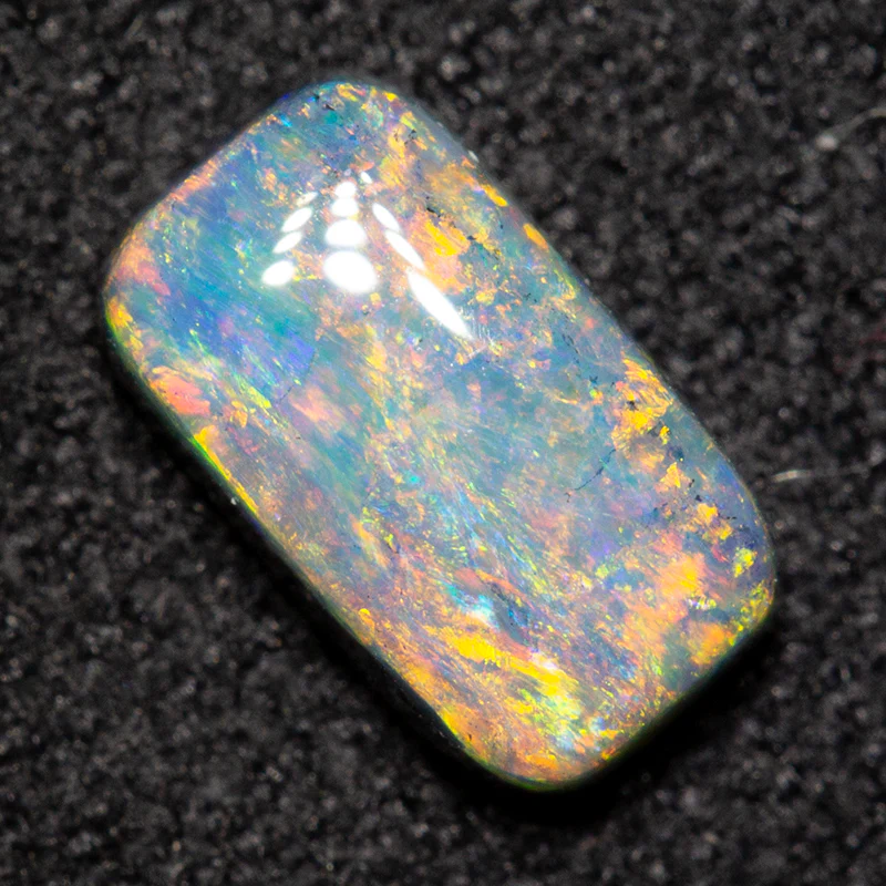0.93 ct dark opal 8.1x4.7x2.8mm - Image 2