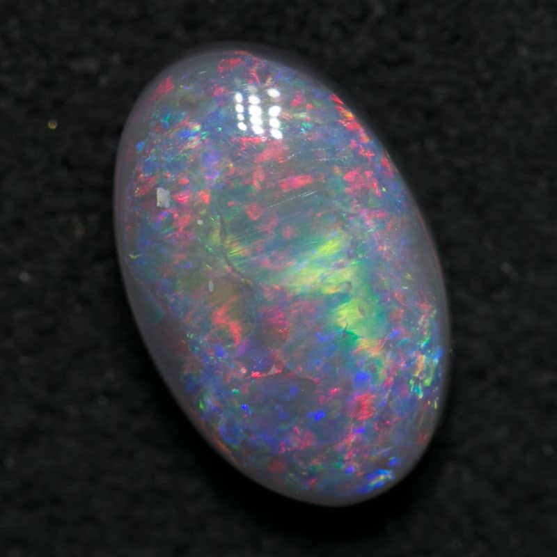 0.93 ct dark opal 8x5x3mm - Image 2