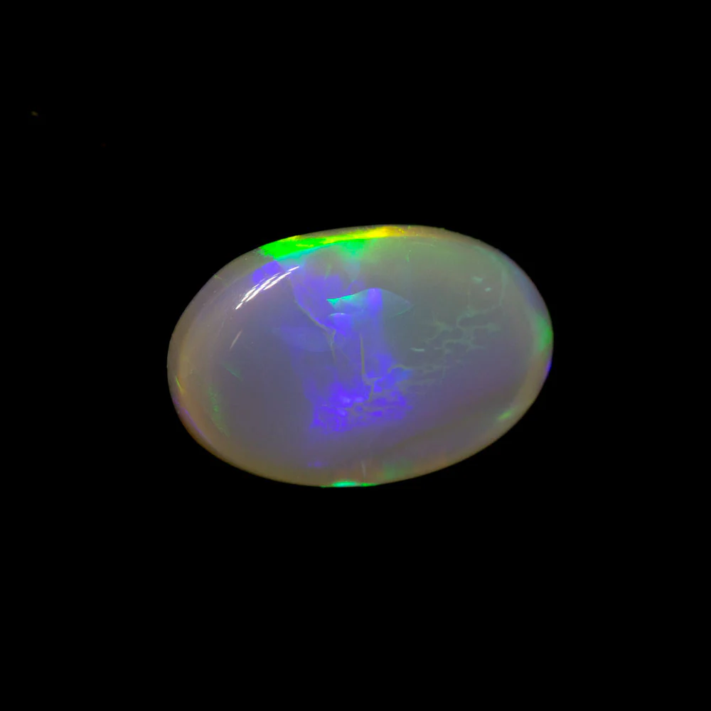 0.93 ct dark opal 9.1x5.9x2.6mm - Image 2