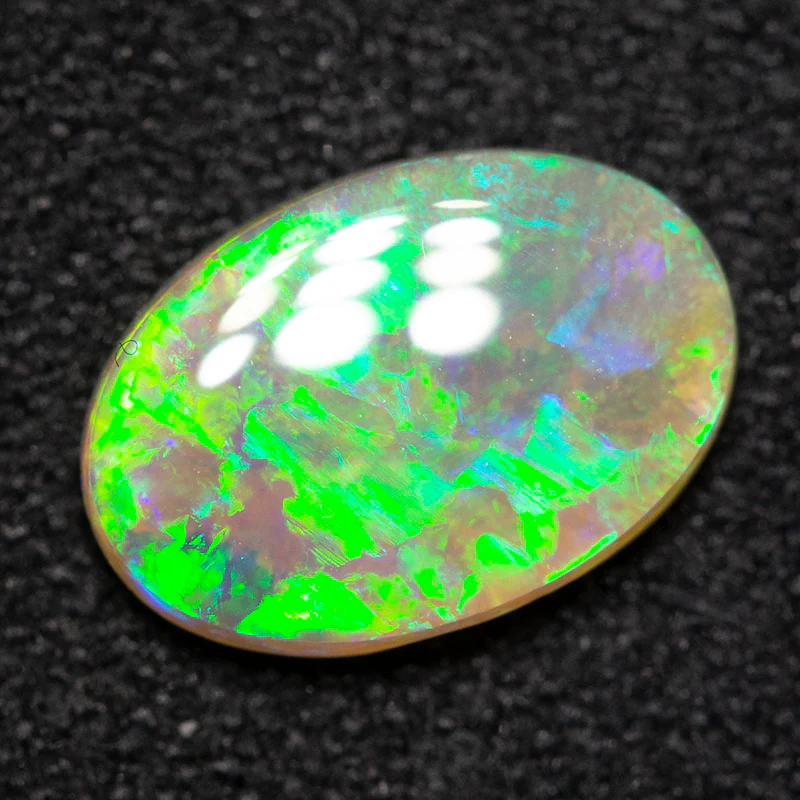 0.93 ct dark opal 9.4x6.6x2.3mm - Image 3