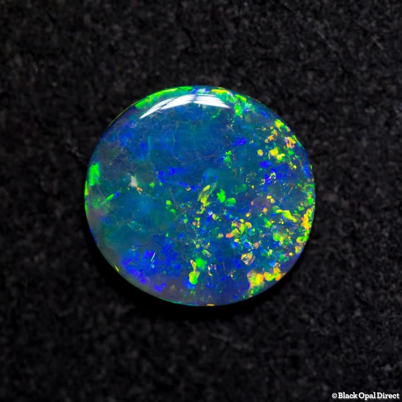 0.94 ct black opal 8.5x8x2mm - Image 2